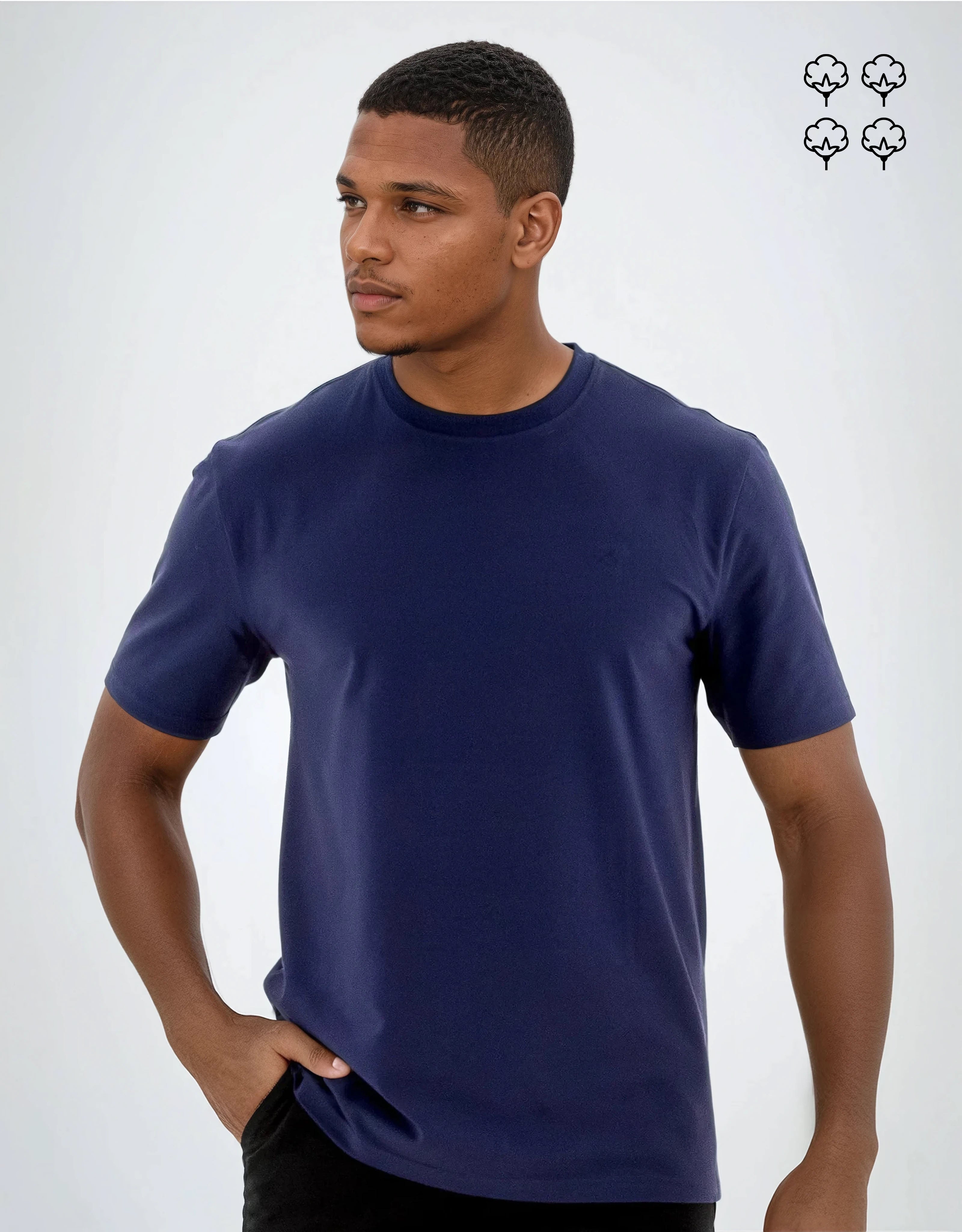 T-SHIRT 220 GRAMS MONARQUE PIMA COTTON