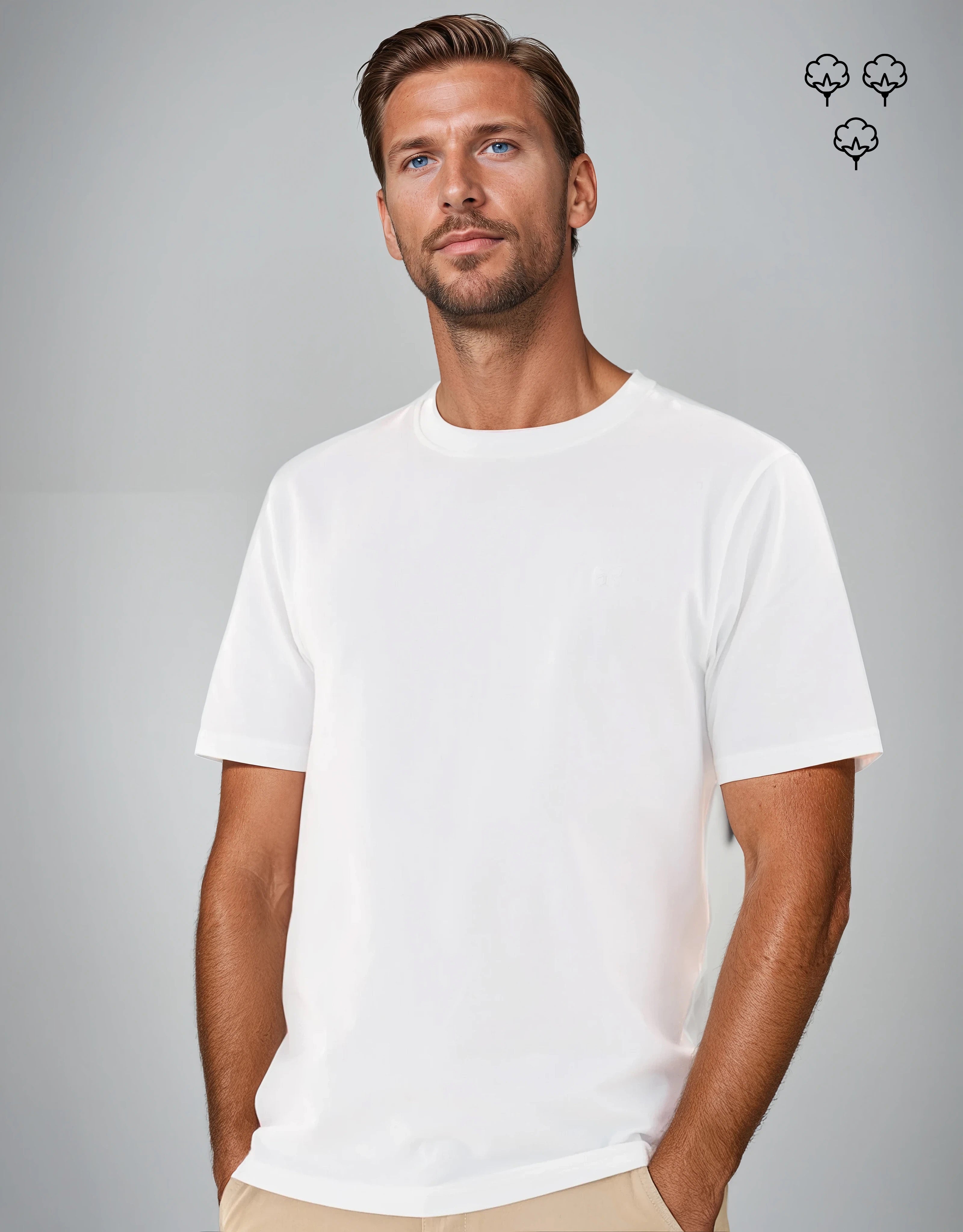 T-SHIRT 200 GRAMS MONARQUE PIMA COTTON