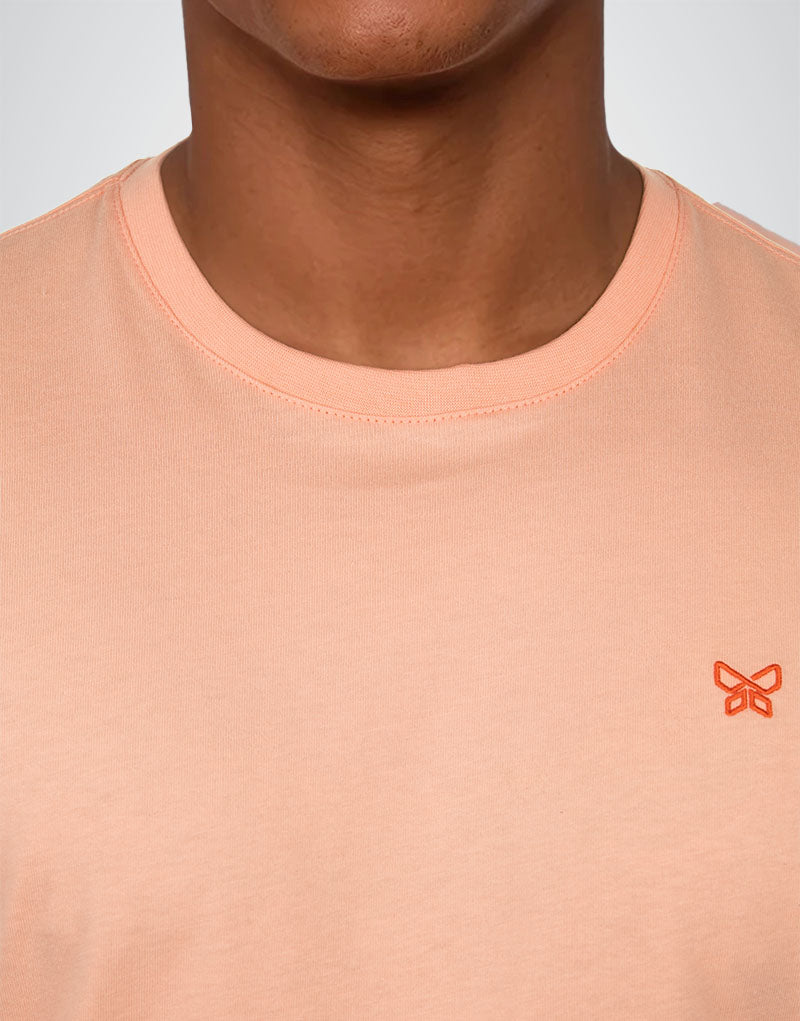 T-SHIRT MONARQUE 100% COTON - PÊCHE MELBA
