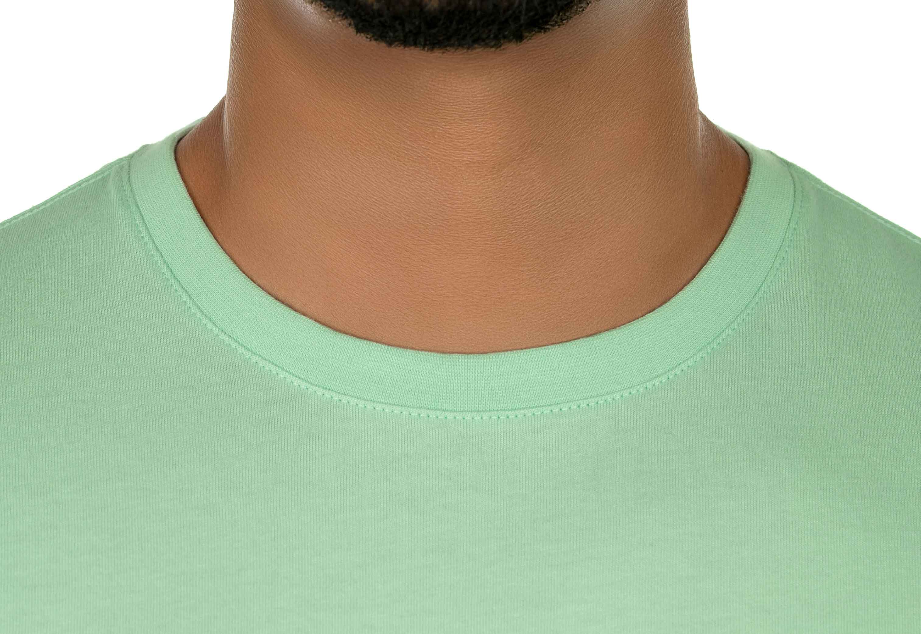 T-SHIRT MONARQUE SOLAIRE 190 GRAMMES 100% COTON - VERT JADE